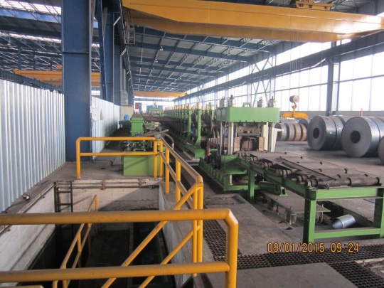 13 STAND U-RIB ROLL FORMING LINE