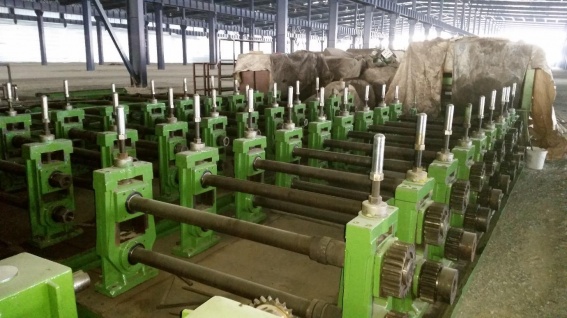 18 STAND TRAPEZOIDAL ROLL FORMING LINE