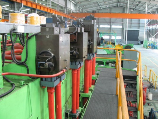 2500 TON COPPER EXTRUSION PRESS