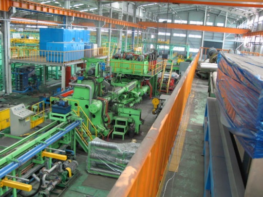 2500 TON COPPER EXTRUSION PRESS