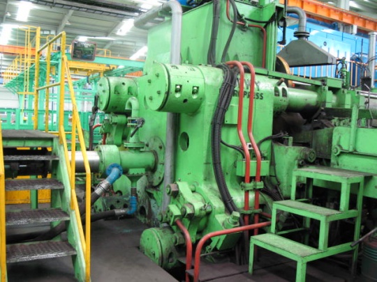 2500 TON COPPER EXTRUSION PRESS